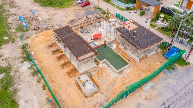 Villa A1 Progress: Jun ’23