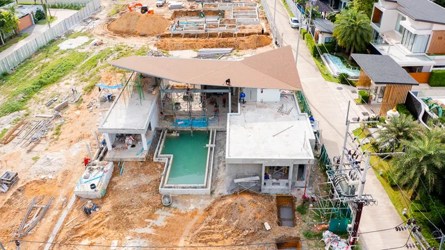 Villa A1 Progress: Nov ’23